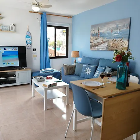 Casa Del Mar Air - Conditioned With Pool Views - Playa Daire Corralejo